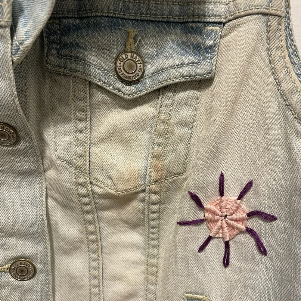 DONATING JULY 28 Denim Vest - Picture 3 of 4